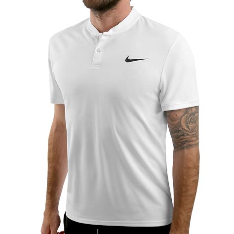 nike court dry polo herren schwarz weiß|Nike Men's Dri.